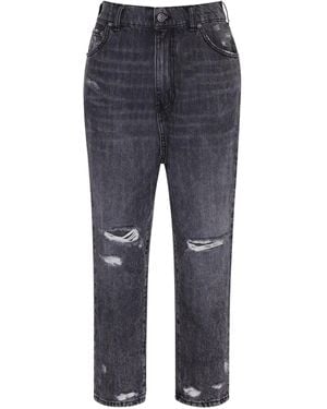SER.O.YA Gerafelde Jeans - Blauw