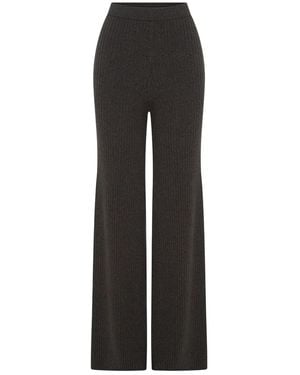 Anna Quan Cotton Trousers - Black