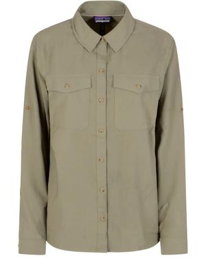 Patagonia Long-Sleeve Button-Down Shirt - Green