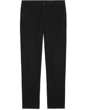 Marc O' Polo Button-Fastening Trousers - Black
