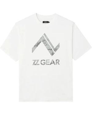 Izzue Logo-Print T-Shirt - White