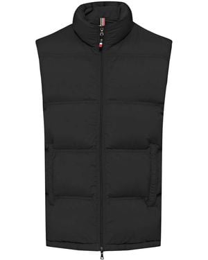Orlebar Brown Padded Sleeveless Zip-Front Gilet - Black
