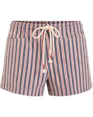 Xirena Tucker Striped Shorts - White