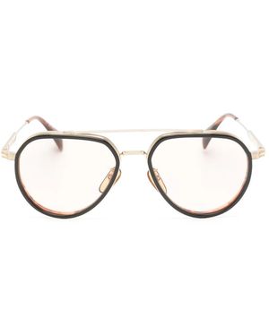 David Beckham Gafas De Sol Con Montura Estilo Piloto - Neutro