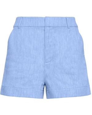 Cinq À Sept Pantalones Cortos Tora - Azul