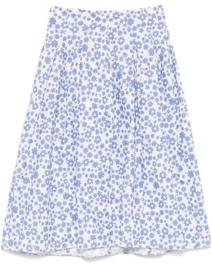 Marni ポプリン スカート - ブルー