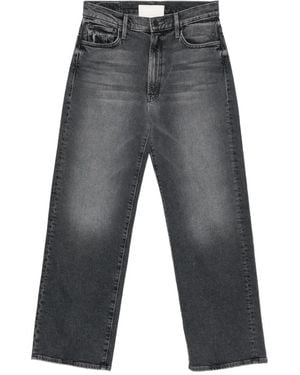 Mother The Dodger Flood Jeans - Grey