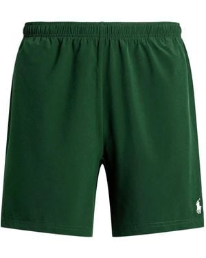 Polo Ralph Lauren Logo-Embroidered Shorts - Green