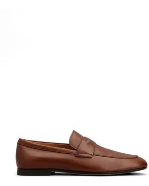 Mocassins Homme Tod's En Cuir Châtaignier - Taille 41 EU - Neuf Avec Boîte
