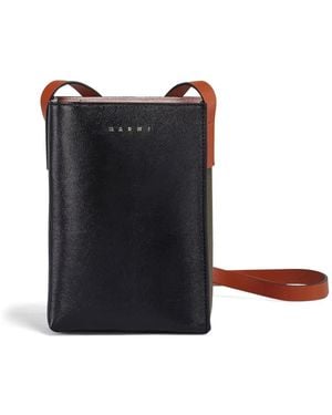 Marni Nano Museo Soft Shoulder Bag - Black