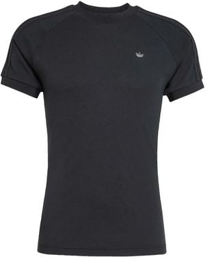 adidas ラグランスリーブ Tシャツ - ブラック