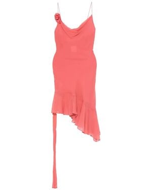 Paris Georgia Basics Julia ローズトリム ドレス - レッド