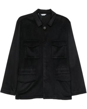 Boglioli Veste Boutonnée À Quatre Poches - Black