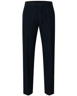 SELECTED Drawstring Pants - Blue