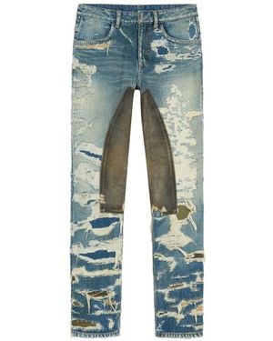 Givenchy Jean À Effet Usé - Blue
