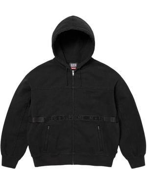 Supreme X Marithé+François Girbaud Zip-Up Hoodie - Black