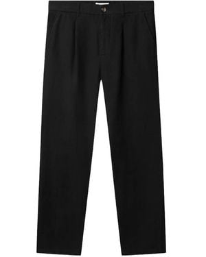 Gabba Pantalon Napoli 19 À Plis - Black