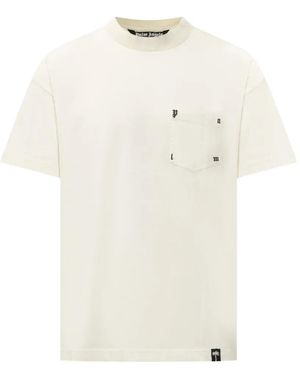 Palm Angels Palm Rib Regular T-Shirt - White