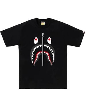 A Bathing Ape Shark T-Shirt - Schwarz