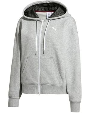 PUMA X Selena Gomez Hoodie Zippé À Manches Longues - Gris