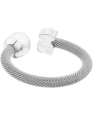 Tous Anillo con detalle de perla - Blanco