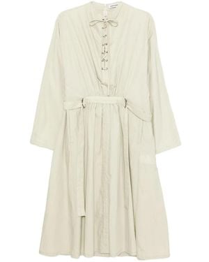 Low Classic Abito Con Coulisse - Bianco