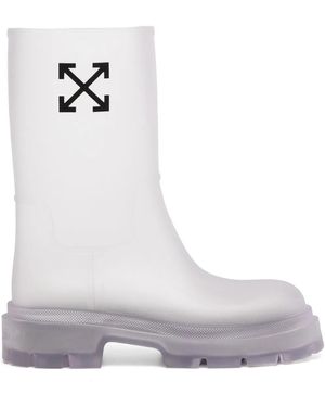 ブーツその他 Off-White BOOTS (OWIE041F23LEA001 1010) Off-White c/o Virgil Abloh Boots for Men | Online Sale up to