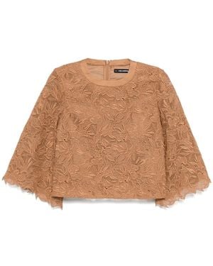 Karl Lagerfeld エンブロイダリー ブラウス - ナチュラル