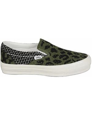 Vans Premium Classic Slip-On Shoes - Green