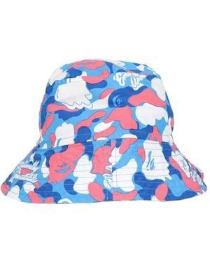 Emotionally Unavailable X Bape Aloha Camouflage-Print Bucket Hat - Blue