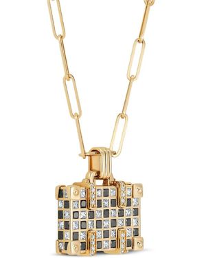 Nevernot Collar Weekend Night and Day Suitcase en oro amarillo de 14 ct - Metálico