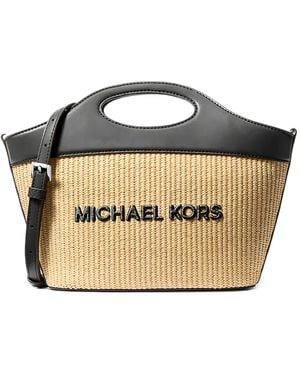 Michael Kors Medium Tatum Tote Bag - Natural