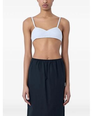 Rier Structured bralette - Azul