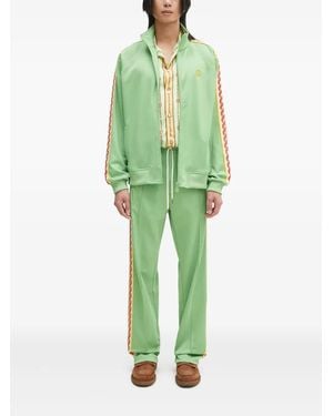 Drole de Monsieur Tresse Track Trousers - Green
