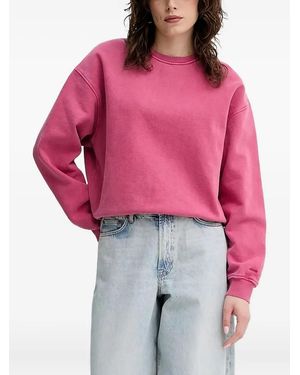Samsøe & Samsøe Crew-Neck Sweatshirt - Red