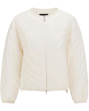 Laminar Gesteppte Jacke - Weiß