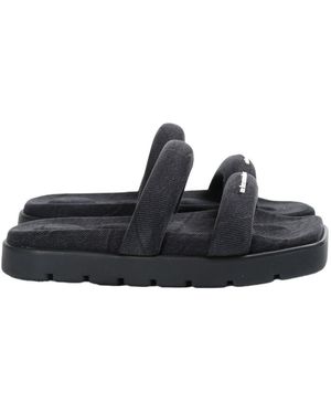 Alexander Wang Jay Flatform Sandals - Black