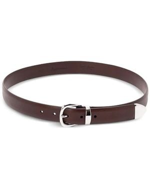 Anderson's Schnallengürtel Aus Leder - Braun