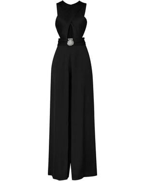 Temperley London Cut-Out Jumpsuit - Black
