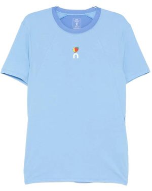 On Shoes Graphic T-Shirt - Blue