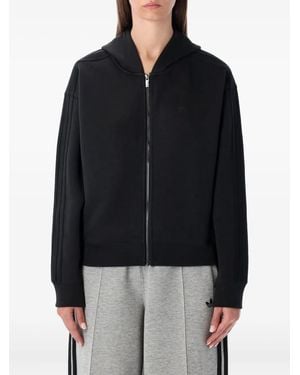 adidas Originals Adicolor 3-Stripes Hoodie Met Rits - Zwart