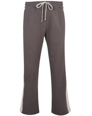 hinnominate Pantalon À Rayures Latérales - Grey