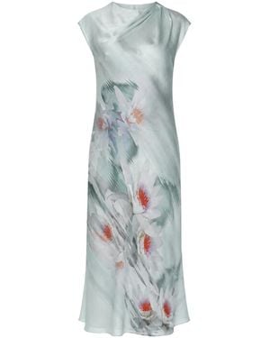 Ted Baker Shayyla Floral-Print Midi Dress - Blue