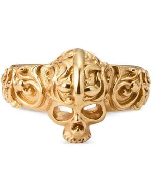 Emanuele Bicocchi Anillo Skull - Metálico