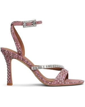 Kurt Geiger 9.5Cm Crystal-Embellished Sandals - Pink