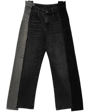 JNBY Rolled-Edge Jeans - Black