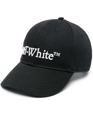 Off-White c/o Virgil Abloh Drill ロゴ キャップ - ブラック