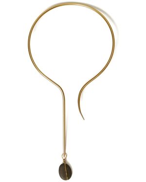 Twinset Asymmetrical-Design Necklace - Metallic