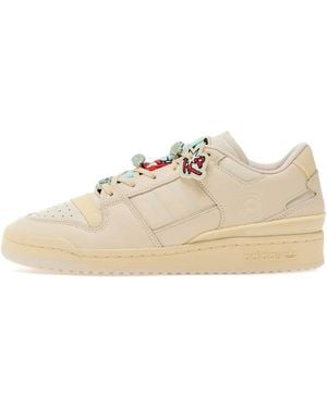 adidas Embroidered-Patch Sneakers - Natural