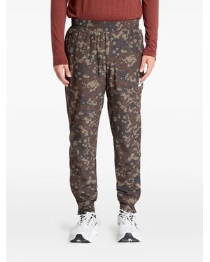 Saysky Blaze Camo Track Trousers - Brown